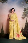 Soloni Flower Silk By Rajpath Linen Silk Saree Best Wholesale Shop In Surat